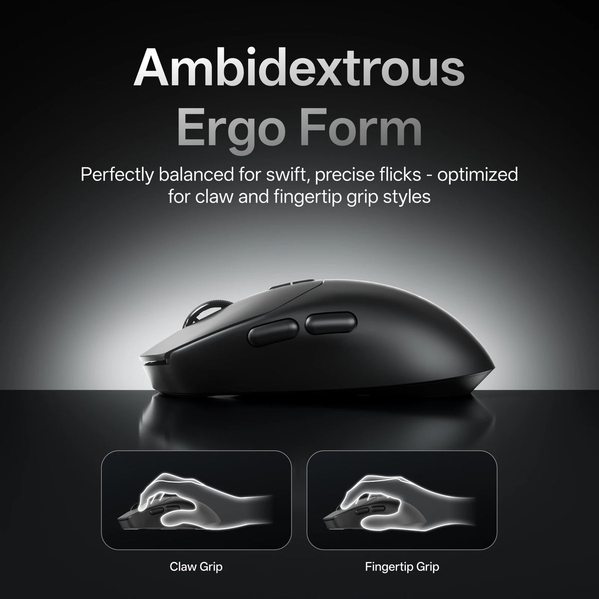 Rapoo VT1 MAX / VT1 Wireless Gaming Mouse 30K/26K DPI True 8K Wireless Polling Rate 49g Lightweight Up to 750 Hour Battery 10 Programmable Buttons On-Board Memory Esports Laptop Gaming Mice Compatible with Windows Mac