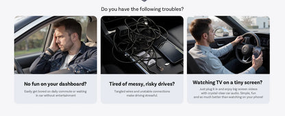 OTTOCAST Play2Video Ultra Carplay Ai Box Wireless Android Auto Adapter Built in Youtube Netflix For VW Benz Ford 99% of Cars