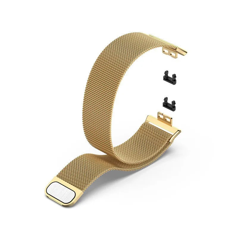Magnetic Metal Strap For Huawei Smart Watch Fit 2 Stainless Steel Mesh Loop Bracelet Correa Huawei Fit Watch TIA-B19/B09