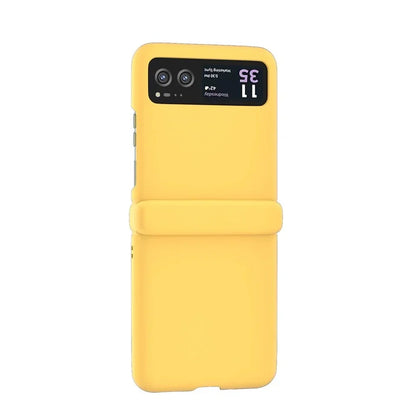Candy Color Hinge Protective Phone Case For Motorola Razr 70 60 50 40 Ultra Skin Feel Shockproof Cover PC Bumper Shell Funda