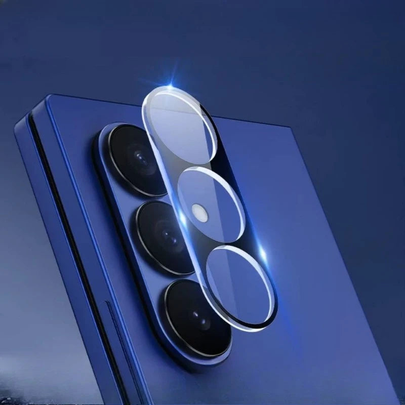 3D Camera Lens Cover Case For Samsung Galaxy Z Fold8 Ultra Flip8 Back Tempered Glass Camera Protectors Lens Ring Film