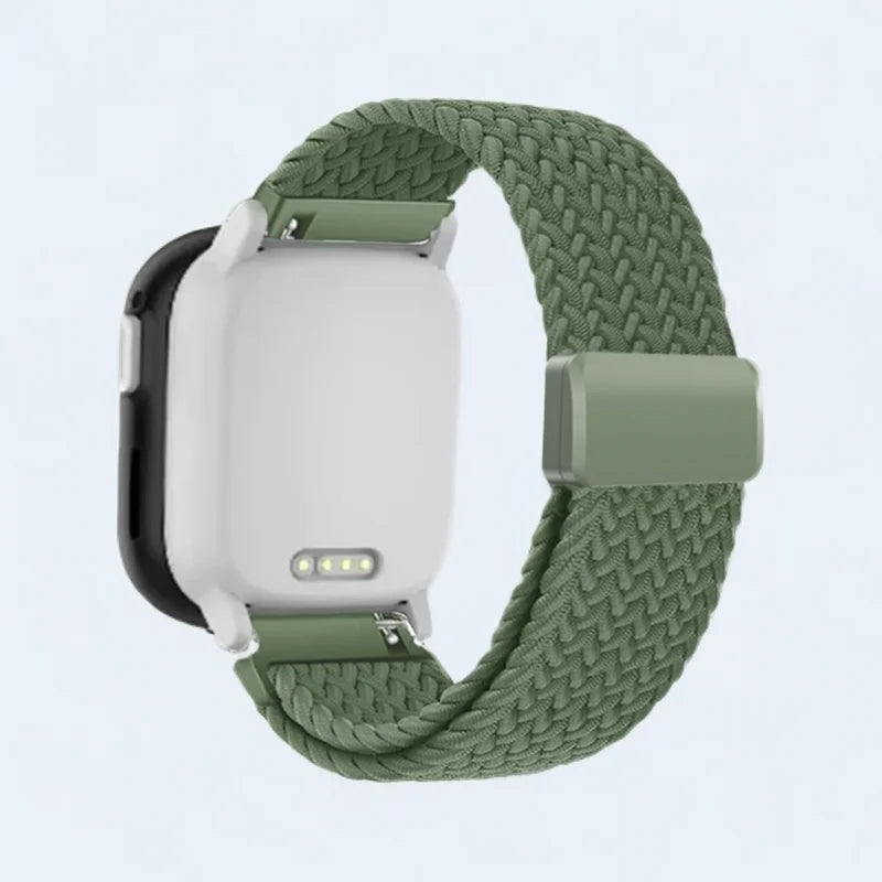 20mm Nylon Loop Child Smartwatch Wrist Band Watchband For Xplora X6 Play Kids Smart Watch Strap Wristband Bracelet Accessories