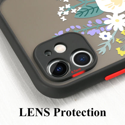 For Samsung S24 S22 S26 Ultra Case Cover Samsung Galaxy S25 S23 Ultra S21 Plus S20 FE Note 20 Ultra Lavender Flowers Clear Cases