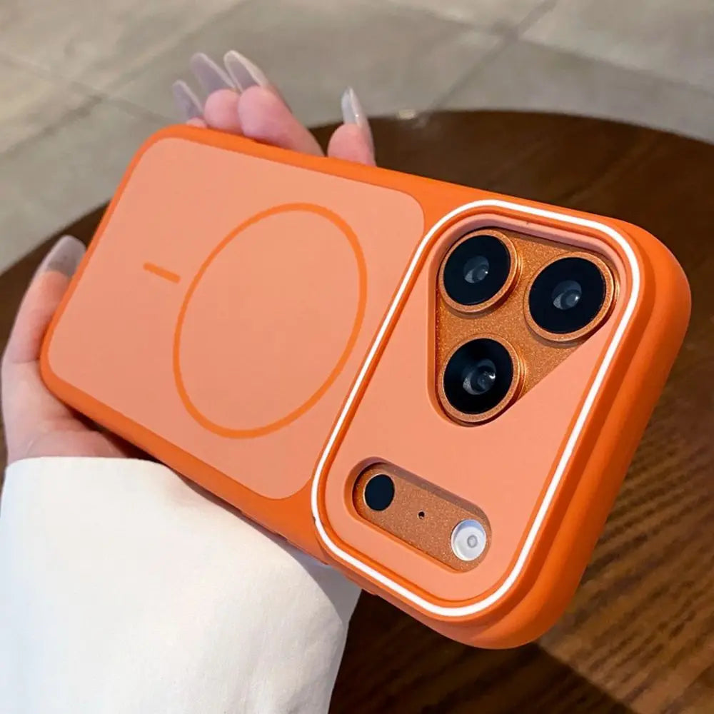Luxury Color Collision Silicone Phone Case For iPhone 18 Pro Max 16 15 14 13 12 17 Pro Max 18 Pro For Magsafe Shockproof Cover