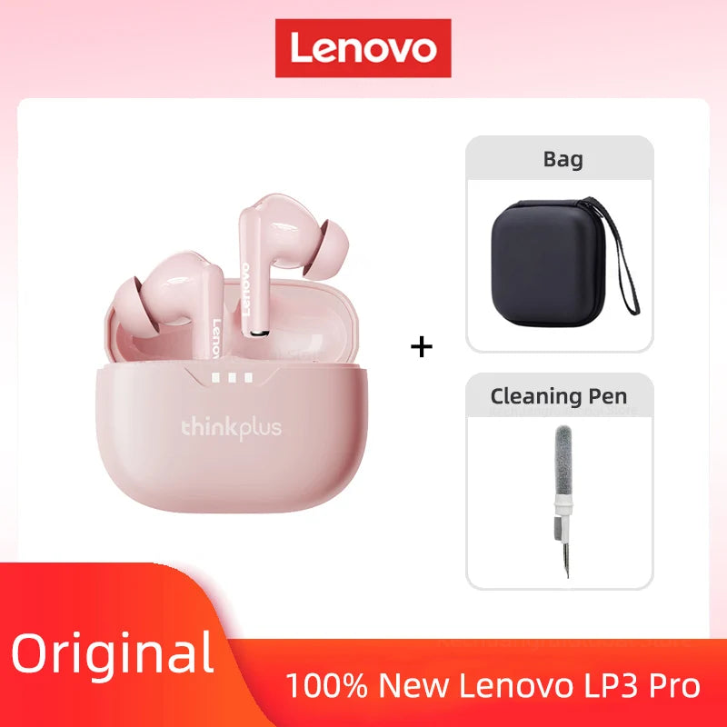 Original Lenovo Lp3 Pro TWS Headphones Wireless Bluetooth 5.3 Earphones HIFI Sound Noise Reduction HD Call Sports Earbuds Lp3pro