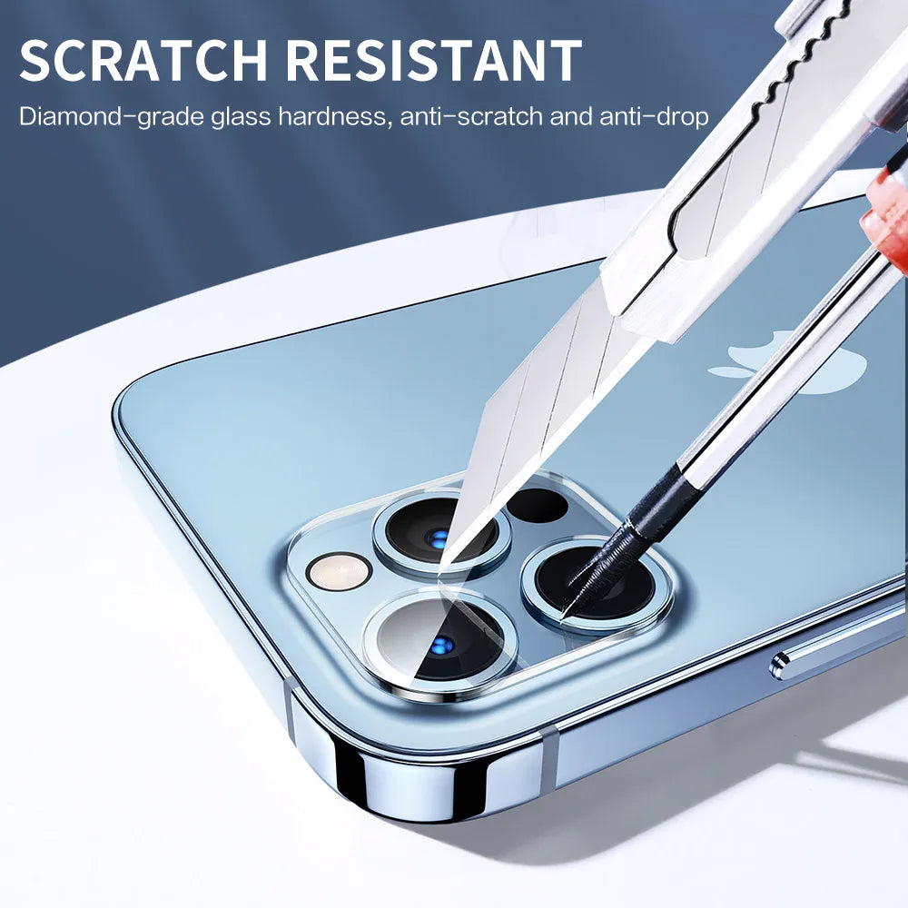 SmartDevil Lens Tempered Glass Camera Protector for iPhone 14 Pro Max Cam Protective Glass for iPhone 14 13 12 HD Lens Protector
