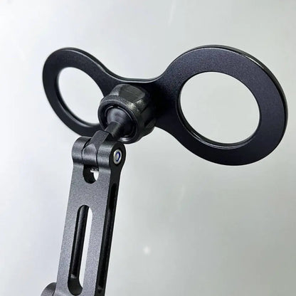Dual Head Dual Position Phone Mount 17mm Ball Head Strong Magnetic Car Navigation Holder Adjustable Durable Car Phone Holder