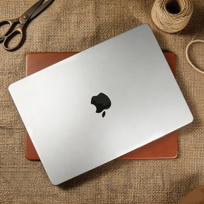 Laptop Genuine Leather Case for Macbook Air 15 A3448 M5 Pro 16 A3428 A3429 Pro 14 A3426 A3427 Air 13 A3449 M5 2026 Cover Cases