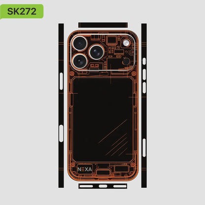 Custom Skin Wrap For iPhone 17 Air 17 Pro Max Sticker Back Film Protective Decal Side Frame Back Protector