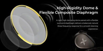 DUNU Titan X Earphones Dual Magnetic Dynamic Driver Metal Alloy Housing 3.5mm/TypeC Mic Earbuds For HiFi Earphone Audiophile