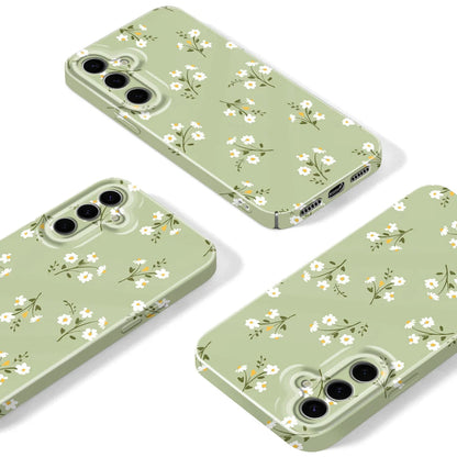 Sunshine Flower Phone Case For Samsung Galaxy S25 S24 S23 S22 S21 S20 Plus Ultra FE 5G Film Hard Cover