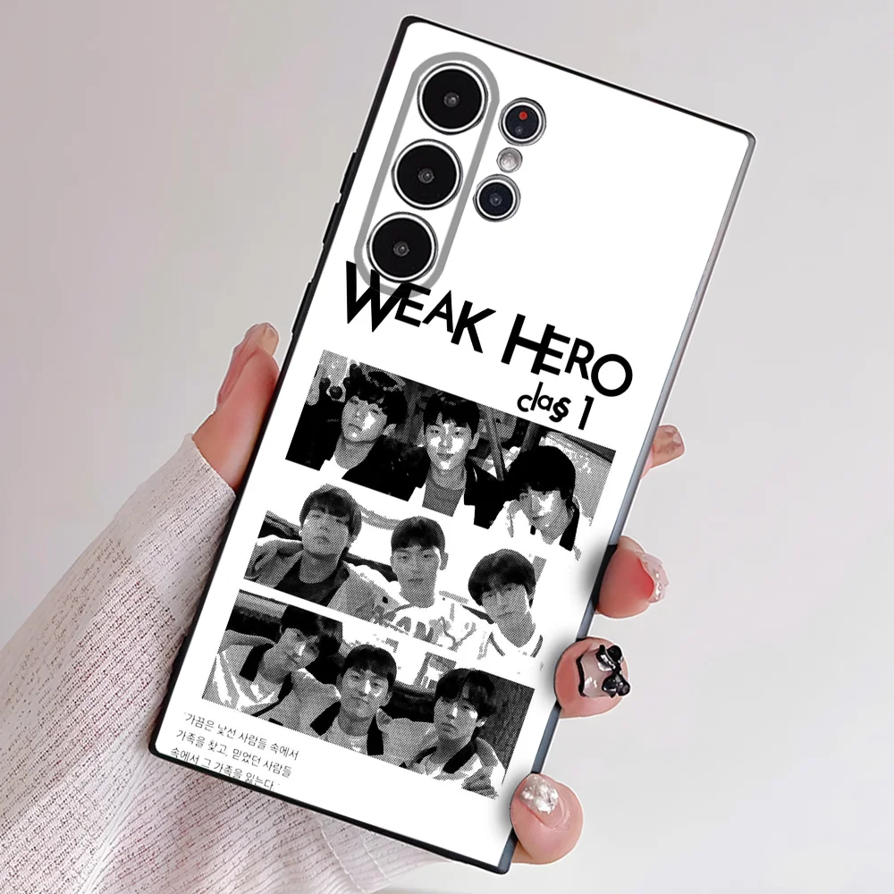 W-Weak Hero Class 1 2 TV Phone Case For Samsung S Series S21 S22 S23 S24 S25 FE Plus Ultra TPU Soft To Skin-friendly Case