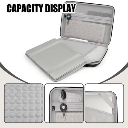 Hard Shell Single-Shoulder Laptop Sleeve 14inch Computer Protective Case Suitable for Apple MacBook Pro 13.3inch Air 13.6inch M3 Huawei 15 Lenovo 15.4 Xiaoxin 15 Men's 15.6