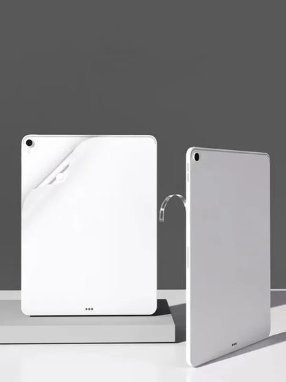 Transparent Frosted Decal Skin for iPad Pro 2021 2020 2018 12.9 11 Air 4 5 Mini 6 Back Screen Protector Cover Matte Sticker