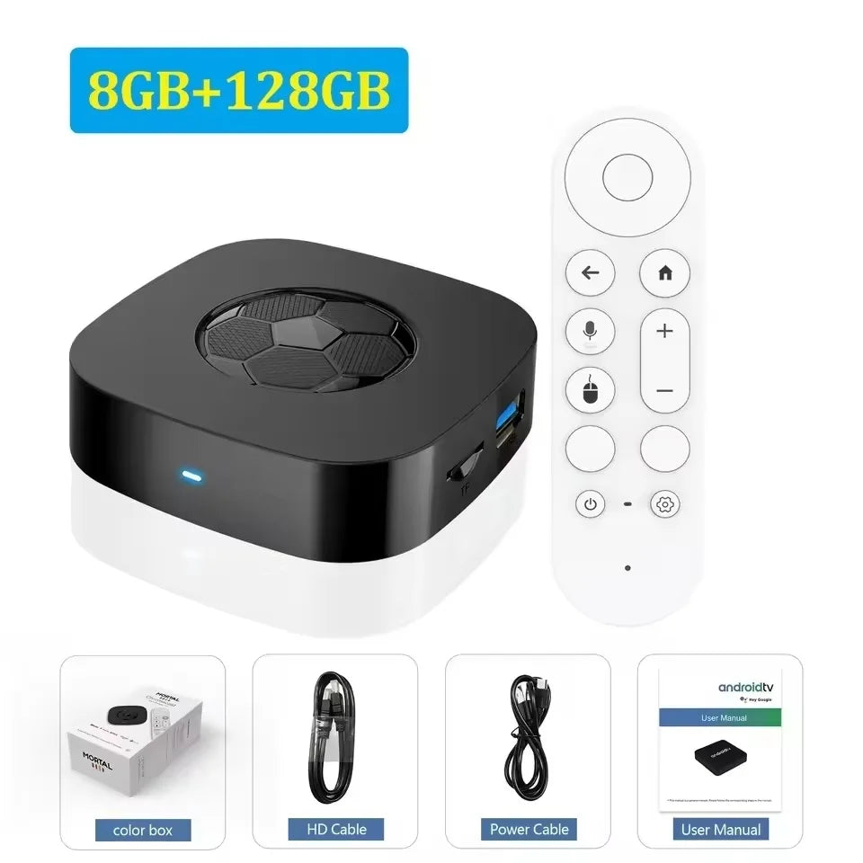 T1 Uarl TV Box Dual UI Interface 8K Ultra HD Android 16 8GB 128GB WIFI 6 Assistant Smart Streaming Media Player Set-top Box