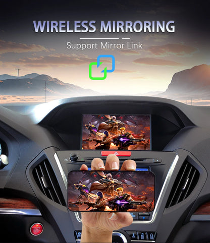 Car Wireless Android Auto Apple CarPlay Tv Box For Acura RDX TLX ILX RLX MDX YD3 Radios Smart System Upgraded OEM Screen Camera