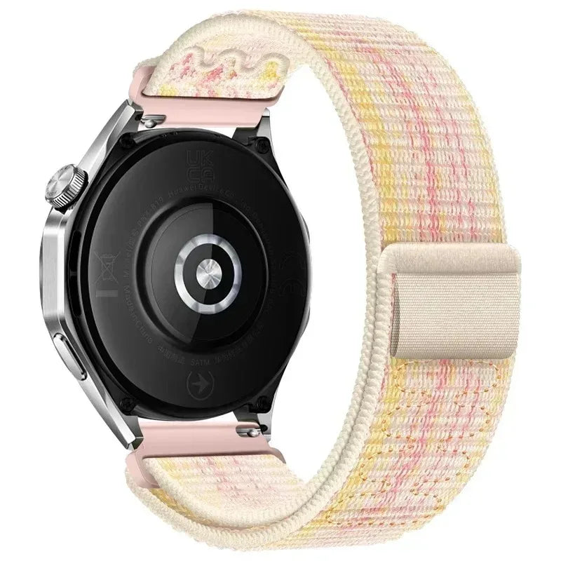 20mm 22mm Nylon Strap For Amazfit T-Rex3 Pro 44mm 48mm/Active 2 square Braided Bracelet Band For Amazfit Bip 6-5/Balance 2/Helio