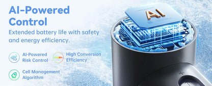 MUXNW Mini Portable Handheld Fan, 16800RPM 100-Speed Display, Safety Lock, 1800mAh Rechargeable