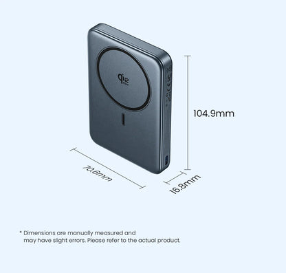 Vention Qi2.2 25W Power Bank 10000mAh 45W For Magnetic Wireless Portable Charger Battery for iPhone Samsung