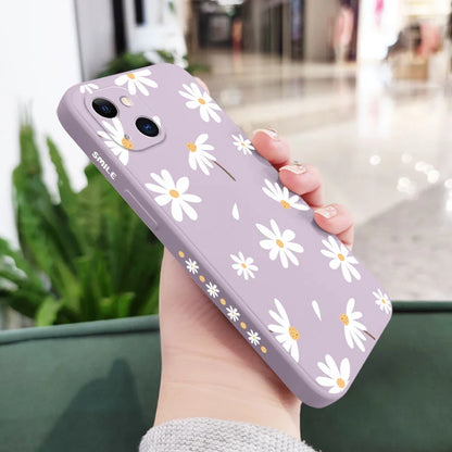 Plain Daisies Phone Case For iPhone 17 17 Air 16 16e 15 14 13 12 11 Pro Max Mini X XR XS MAX SE2020 8 7 Plus 6 6S Plus Cover