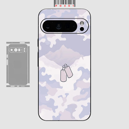 Colorful Decal Skin Wrap for Google Pixel 10 9 8 7 Pro 6 6pro Back Screen Protector Film Cover Case Macaroon Wrap Matte Sticker