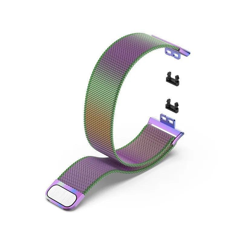 Magnetic Metal Strap For Huawei Smart Watch Fit 2 Stainless Steel Mesh Loop Bracelet Correa Huawei Fit Watch TIA-B19/B09