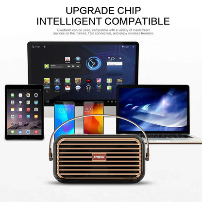 Bluetooth Speaker 16W Portable Wireless Outdoor TWS Stereo Bass Speaker Bluetooth 5.0 Travel MP3 Player Speaker With Hands-Free Calling Mic Support TF Card AUX IPX5 Waterproof Loudspeaker For Camping Party Home Shower Hiking
