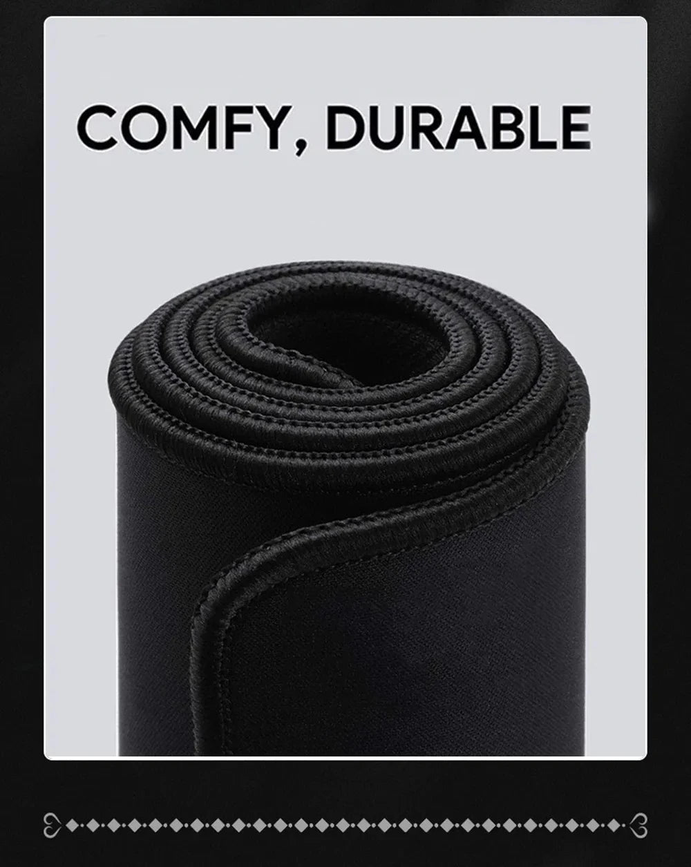 New Fashion Classic Orange Mouse Pad Desk Mat Large Non-slip Anti-fray Keyboard Ergonomic Office Rubber PC Home Custom