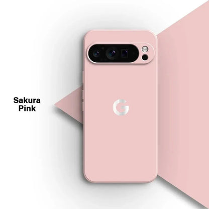 New Original Liquid Silicone Phone Case for Google Pixel 11 10Pro XL 11 10 9 8 7 6Pro Shockproof Camera Protector Cover