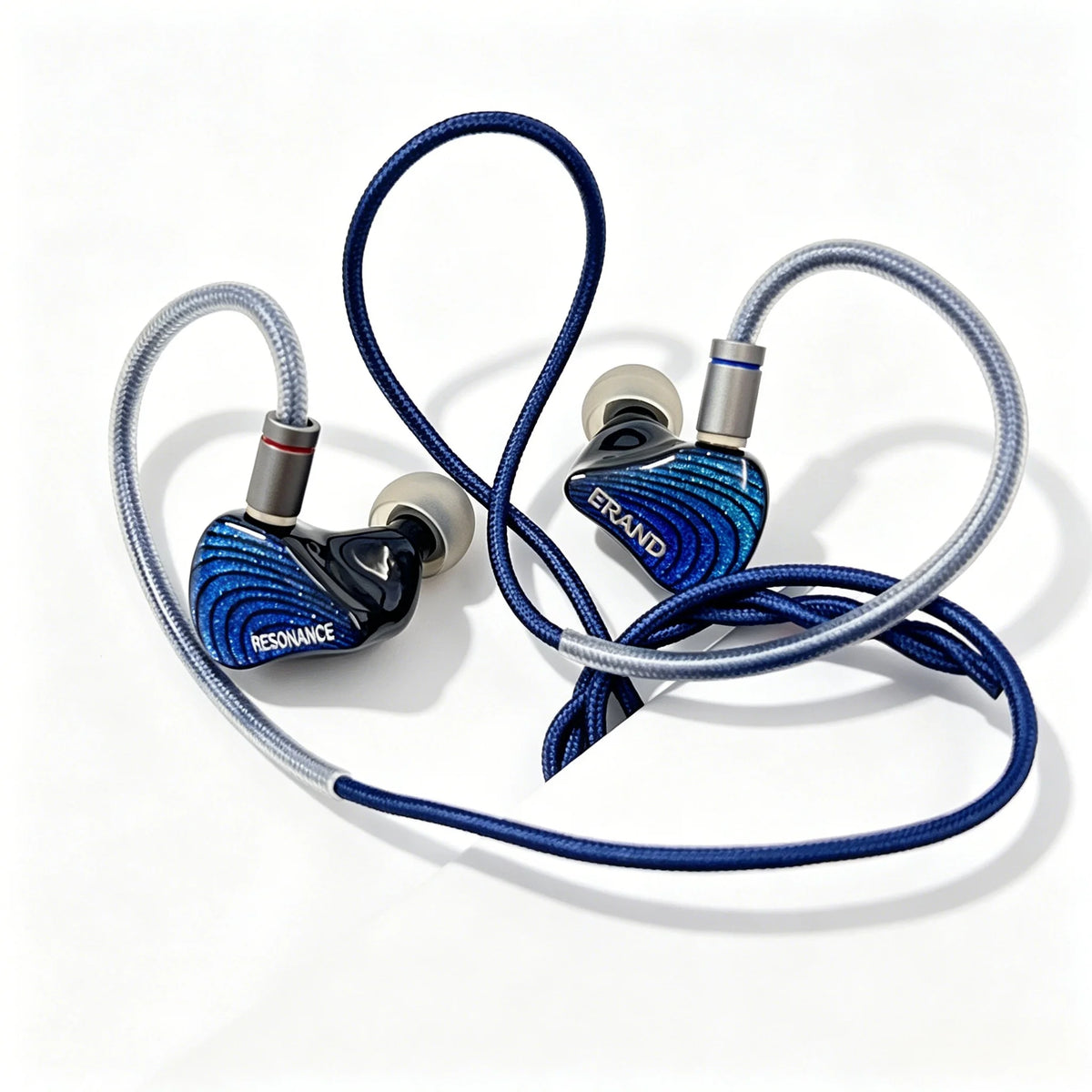 ERAND RESONANCE 5 2DD+2BA+1MP Hybrid IEMs HIFI In-ear Wired Earphones 5-driver 5-tube 5-way Monitor Headphones Earbuds