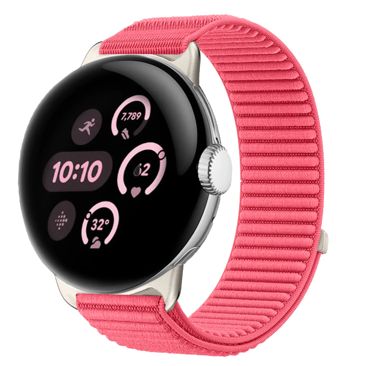 Nylon Loop Strap For Google Pixel Watch 5/4 41mm/45mm Sport Comfortable Wave Bracelet Wristband For Google Pixel Watch 3/2 Belt
