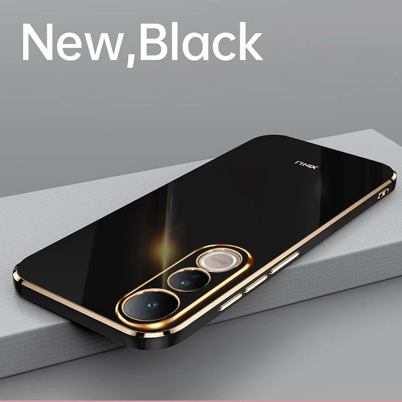 Funda Vivo V50 Lite 4g 5g Luxury Fashion Plating Case For VIVO V50 Lite Soft Slim Silicone Shockproof High Quality Phone Cover