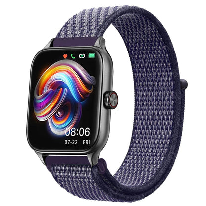 Nylon Loop Band For Amazfit GTS 4/3/2e Mini/GTR 4/3/2e/Balance/Stratos 20/22mm Watch Bracelet for Correa Amazfit Bip 5-6 Straps
