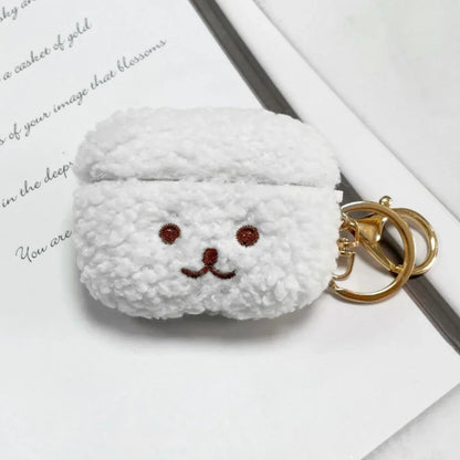 For Airpods 4 Pro Case 2022 Cute Fluffy Dog Earphone Case Headphone Cover For Apple AirPod 3 2 Pro 2nd Generation Pro USB C Case