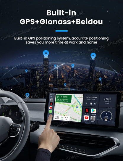CarlinKit TV Box S2F Android 13 CarPlay Ai Box SM6225 8 Cores Wireless CarPlay Android Auto Video Streaming Box 4G LTE &WiFi GPS