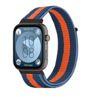 Nylon Loop Strap for Huawei Watch Fit 5-4 Pro Woven Smartwatch Comfortable Band Bracelet for Huawei Watch Fit 5/4/3 Accessories