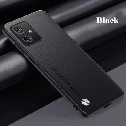 Phone Case For Motorola G56 G86 G05 G54 G34 G24 G14 G15 G35 G45 G55 G75 Plain Skin Back Cover For Moto G54 G84 G85 PU Leather