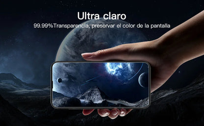 1~4Pcs Tempered Glass For iPhone 18 17 16 15 14 Pro Max Screen Protector iPhone 11 12 13 Mini Glass Film For iPhone 17 Pro