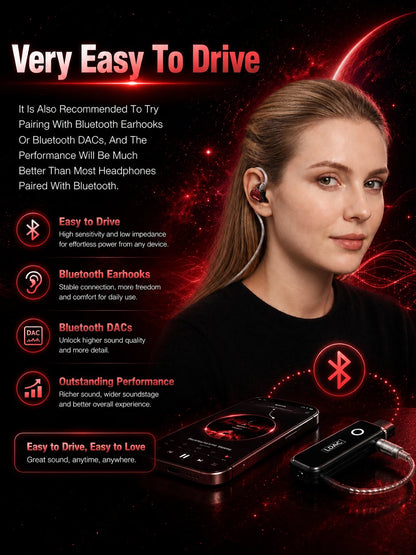 ERAND RESONANCE 5 2DD+2BA+1MP Hybrid IEMs HIFI In-ear Wired Earphones 5-driver 5-tube 5-way Monitor Headphones Earbuds