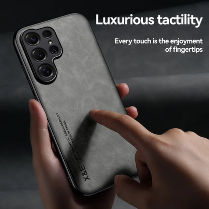 Magnetic Leather Protect Phone Case For Samsung Galaxy S26 S25 S24 S23 S22 Note 20 Ultra Plus S26FE S25FE S24FE Case Back Cover