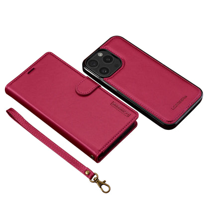 2 in 1 Removable Flip Leather Case For iPhone 18 17 16 Pro Max Air 15 14 13 12 11 Pro X Max XR 7 8 Plus SE Magnetic Wallet Cover