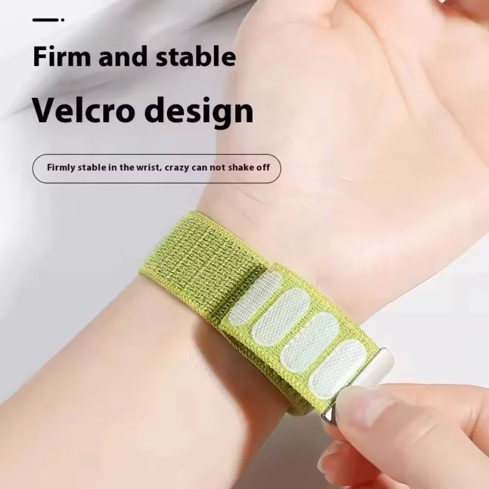 Nylon Loop Strap For Google Pixel Watch 5/4 41mm/45mm Sport Comfortable Wave Bracelet Wristband For Google Pixel Watch 3/2 Belt