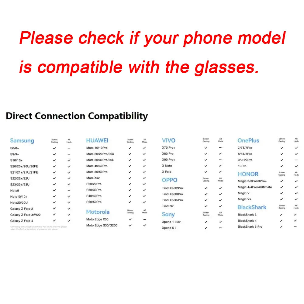 Rokid Max AR 3D Smart Glasses Station Overseas Global Version Micro OLED 215' Max Screen FoV Viewing For Video Games