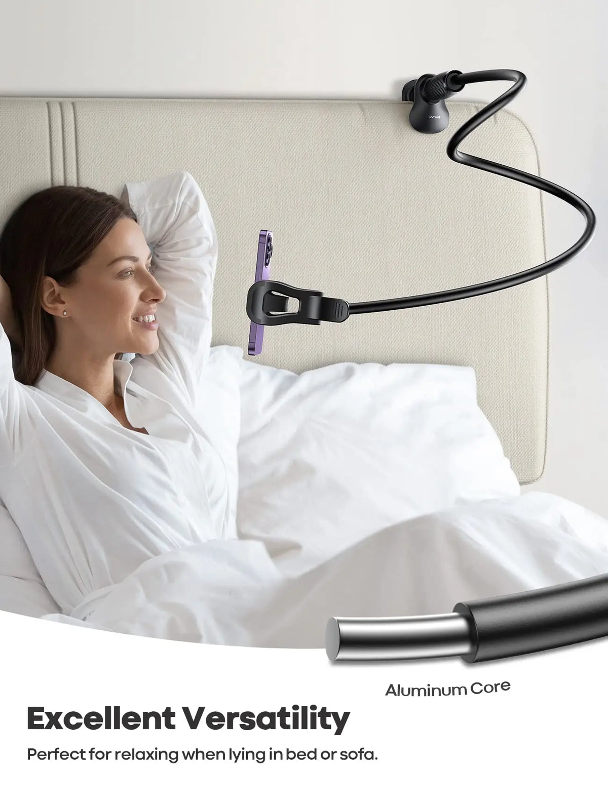 Lazy Mobile Phone Holder Bedside Bed With Multifunction Live Catch Up Drama Desktop Universal Hose Creative Clip Holder