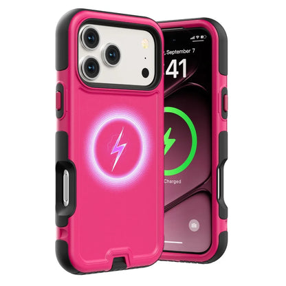 3IN1 Heavy Duty OTT-BOX Armor Shockproof Magnetic Phone Case For iPhone 18 17 Pro Max For MagSafe Charging Drop Protection Cover