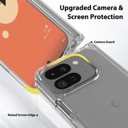 for Magsafe Case for Google Pixel 10 Pro Fold Transparent Acrylic Shockproof Wireless Charging Hard Cover for Pixel 10 9Pro Fold