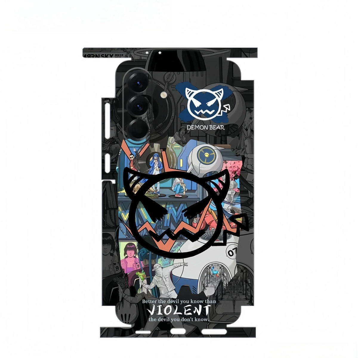Skin Wrap Sticker For Samsung Galaxy A12 A13 A14 Back Film A54 A55 A56 5G Protective Decal Full Coverage Protector