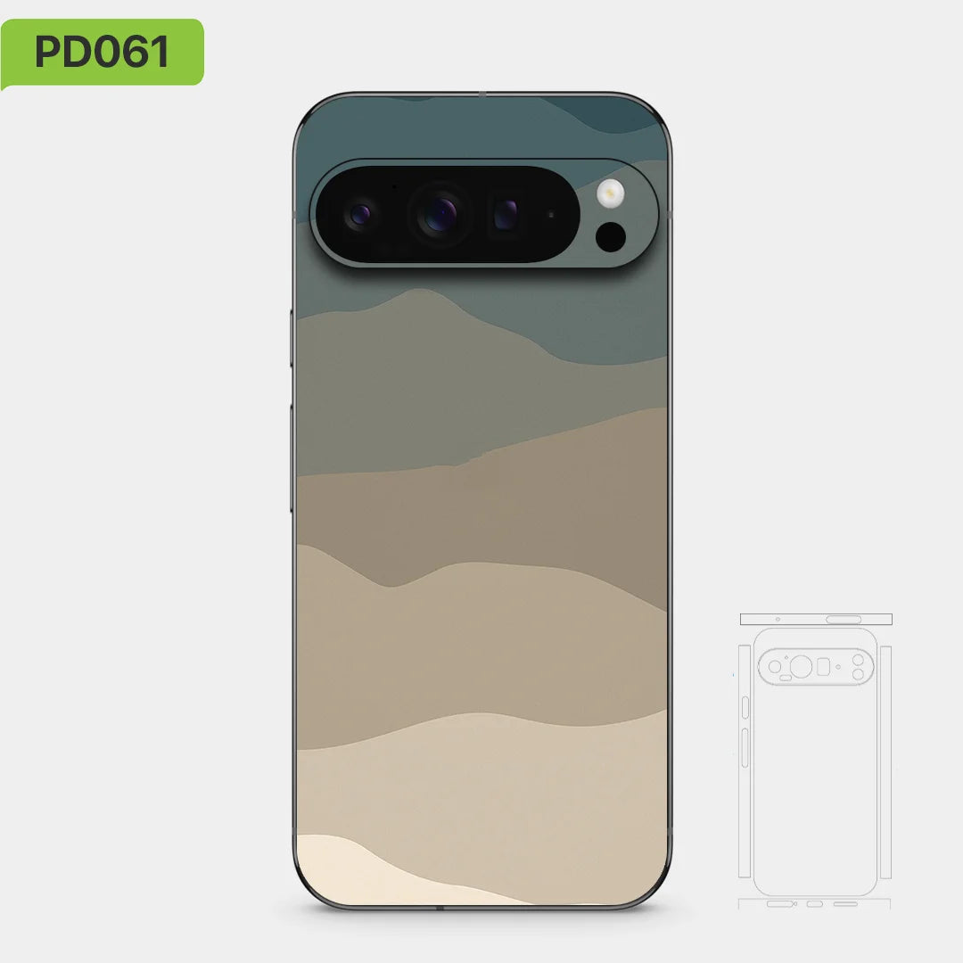 Colorful Decal Skin for Google Pixel 10 9 8 7 Pro 10a 9a Back Screen Protector Film Cover Case Macaroon Wrap Matte Sticker