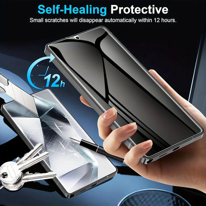 1-5pcs Privacy Hydrogel Film For Samsung S26 Ultra S26 Plus S26 S25 Ultra S25 S23 S22 A56 A55 A36 A35 Not Glass Screen Protector