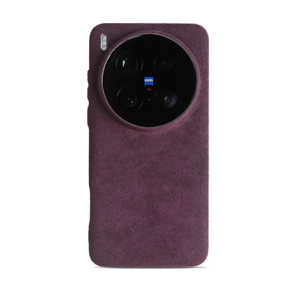 Full Coverage Magnetic for ALCANTARA Case for Vivo X300Pro X200Ultra X90Pro X80 for Magsafe Artificial Leather Suede Phone Cover